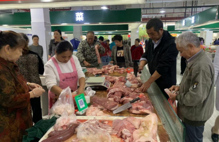 江西定南：“小菜场”连着“大民生”